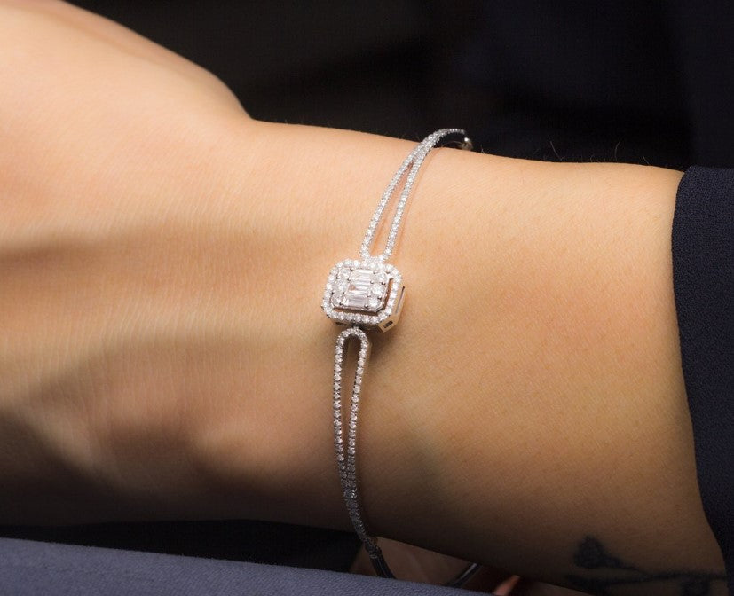 Baget Bileklik 925 Ayar Gümüş